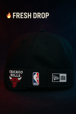 Official New Era Cap – Chicago Bulls 59FIFTY Fitted Hat (Black/Red)