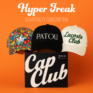 Hyper Freak Mystery Box - Get a premium baseball cap every 3 months