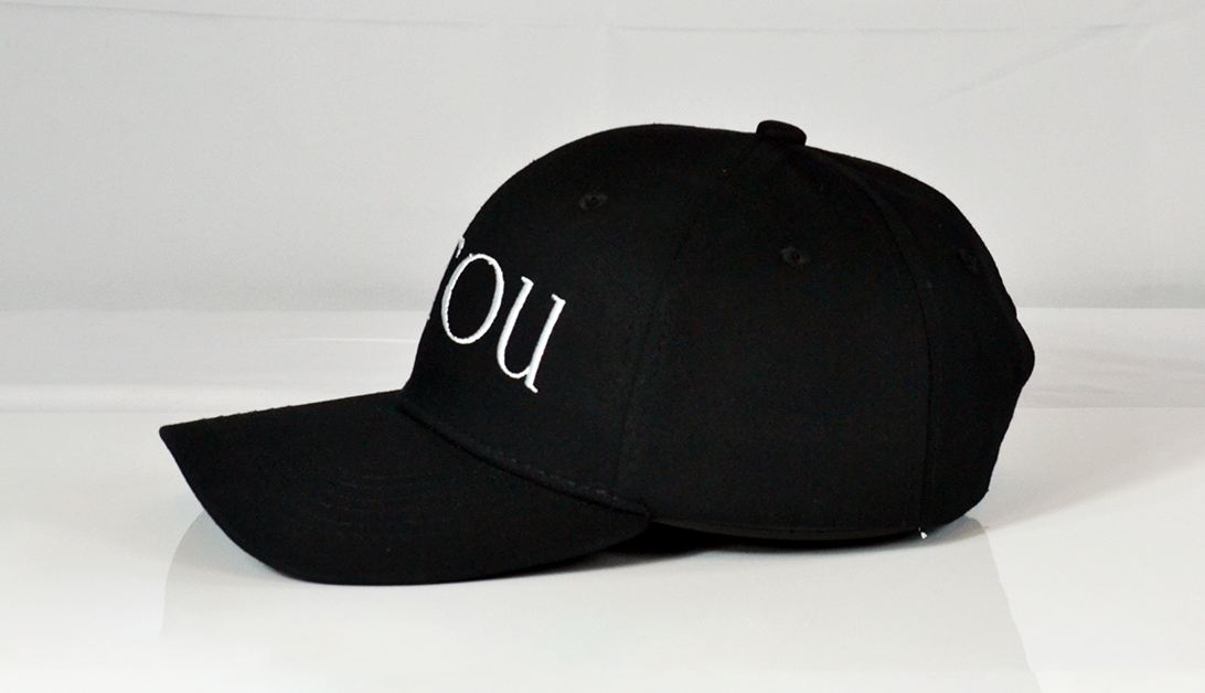 Patou Signature Black Baseball Cap